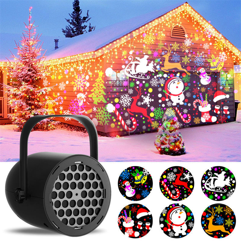 🔥Best Christmas Gift-Up to 60% OFF🎅16-Pattern USB Christmas Projector Light✨