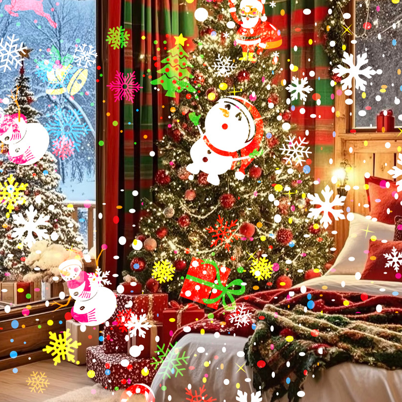 🎁Christmas Hot Sale 50% OFF🎅Rotating LED Christmas Pattern Projector Light