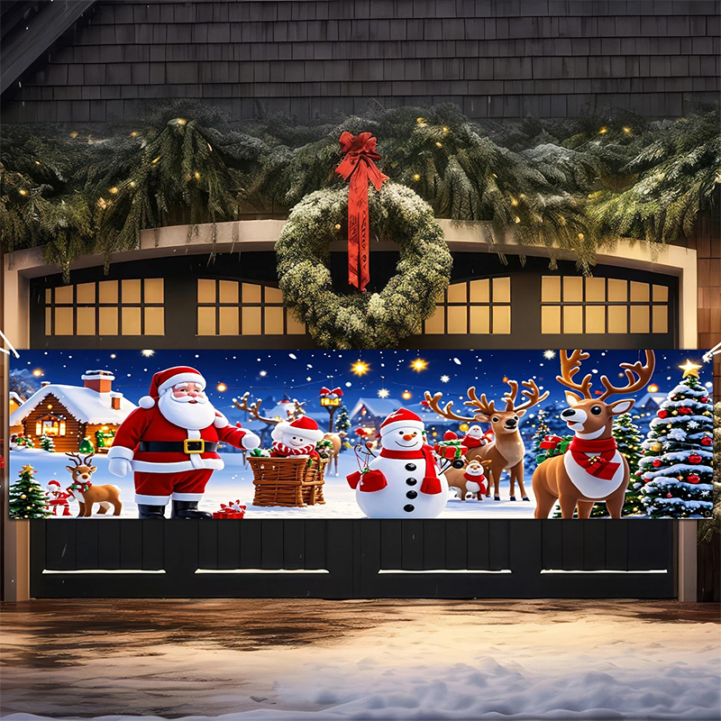 🔥 Christmas special offer: 50% discount 🎉Outdoor Merry Christmas Hanging Banner