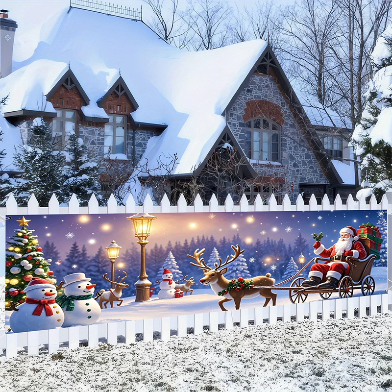 🔥 Christmas special offer: 50% discount 🎉Outdoor Merry Christmas Hanging Banner