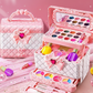 💅[Kids Play Makeup Kit with Case]✨Direct 50% Off -Water-Soluble Safe Cosmetics for Girls, Creative Dress Up Toy!💖💧 Grab It Now or Regret Later!⏰
