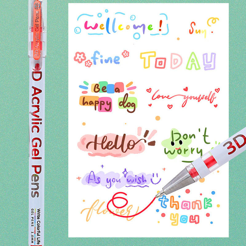 🎅Christmas Sale 50% OFF!!🎄🎁50K+ SOLD! Almost Gone✨Multi-Color Gel Pen Set for Drawing & Coloring