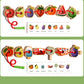 Wooden Greedy Caterpillar Rope Toy for 3+ Year Old