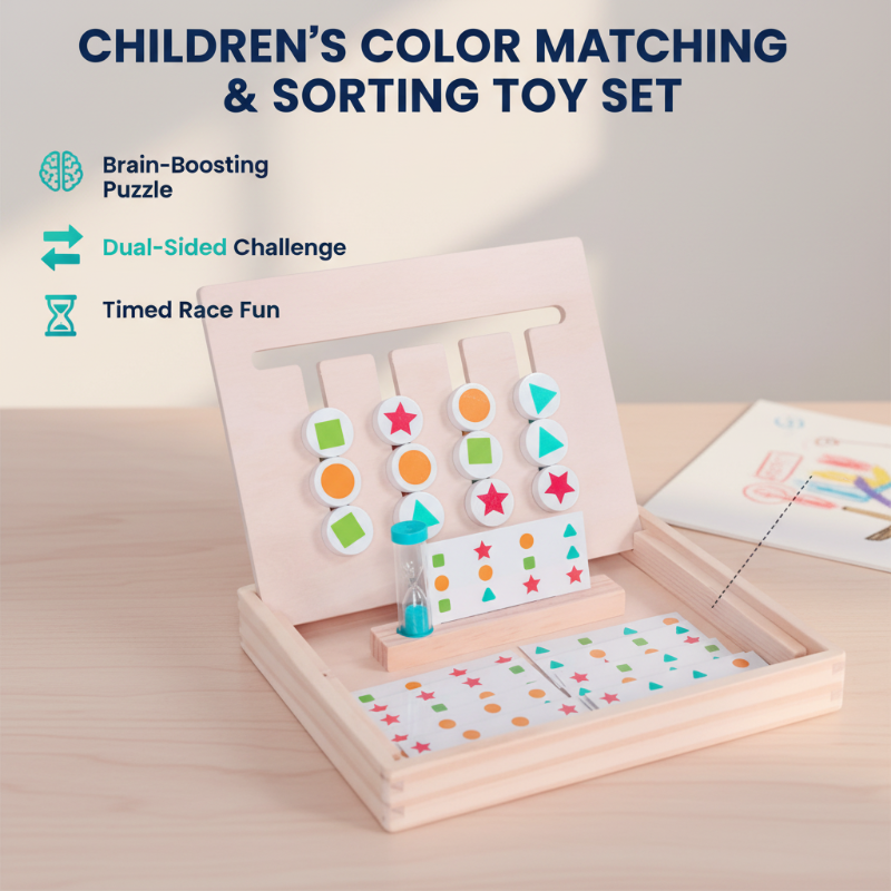 Children’s Color Matching & Sorting Toy Set