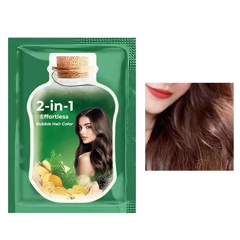 2-in-1 Effortless Bubble Hair Color