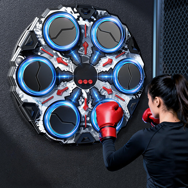 🥊 50% Off Today ✨ Interactive Smart Music Boxing Machine — Bluetooth & 3 Speed Modes 🎵
