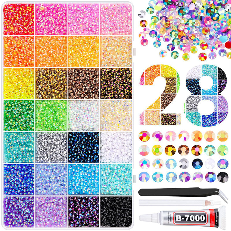 Flatback Crystal Bedazzling Rhinestones for Crafting