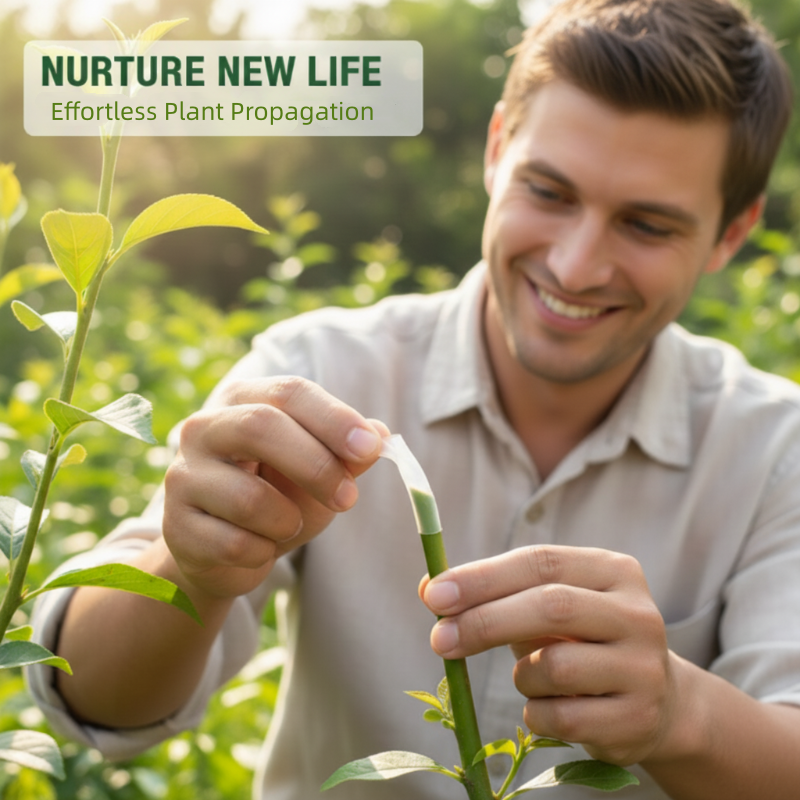 🛠️ Buy 1 Get 1 Free! ✨ 50pcs Silicone Grafting Sleeves – Flexible, Durable & Promotes Fruit Tree Healing 🌳✨