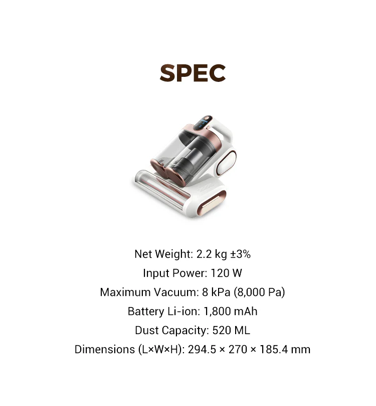 ⏳Time-Limited Special 50% OFF！⏰Mattress Vacuum Cleaner for Dust Mites Removal[Free Shipping US]