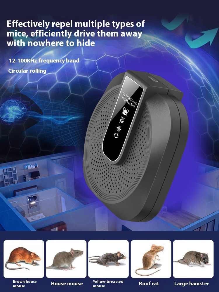 🔥2026 New Arrivals: 50% Off for a Limited Time!🔥Ultrasonic anti-boating and rat repeller is powerful - 360° smart technology