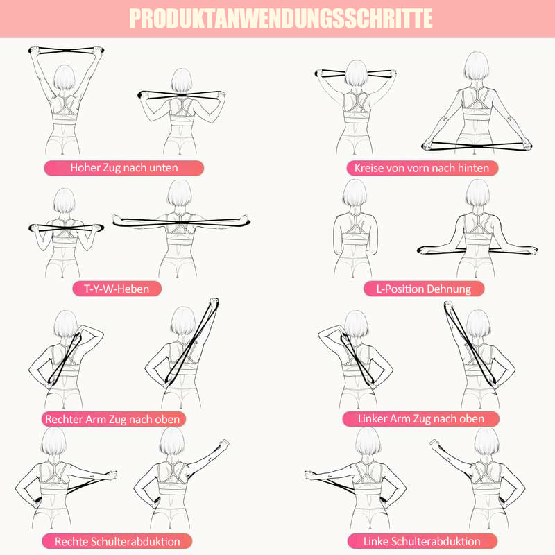 🔥Hot sale - 49% discount🔥Fitness resistance bands, Figure 8 fitness bands for men and women