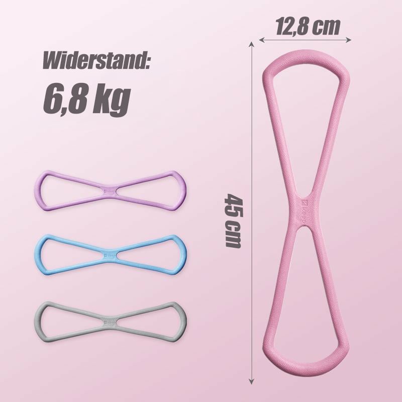 🔥Hot sale - 49% discount🔥Fitness resistance bands, Figure 8 fitness bands for men and women