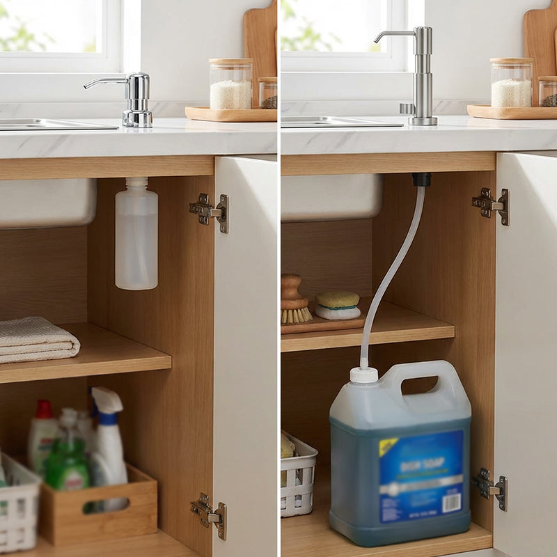 🔥Last Day Sale 70% OFF!!🔥Quick-Install Kitchen Sink Soap Dispenser