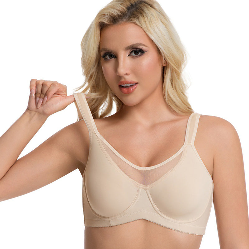 🏆 Last Day Special Price £9.99 ! 💐Women's Plus Size Cooling Full Coverage Minimizer Bra