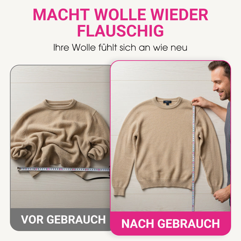Gentle detergent for wool clothing