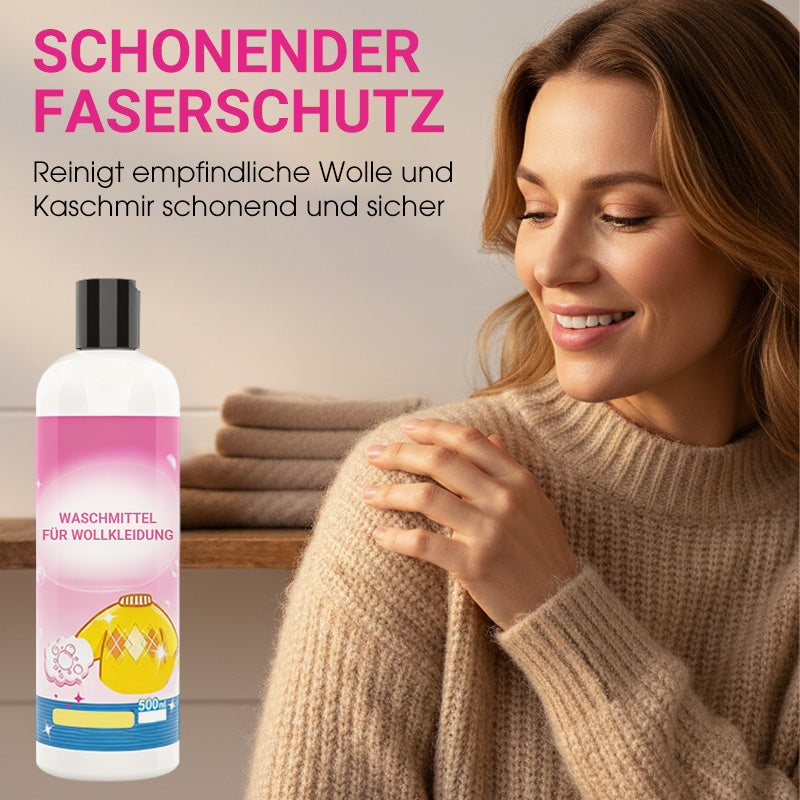 Gentle detergent for wool clothing