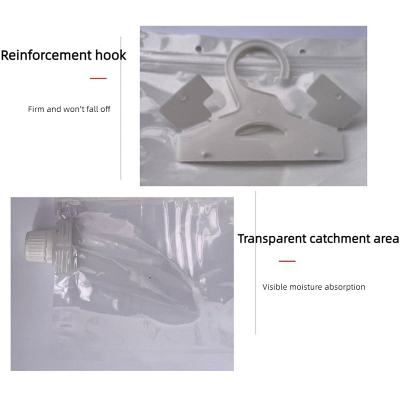 ☀️Essential for home dehumidification💧Reusable Hanging Moisture Absorbers