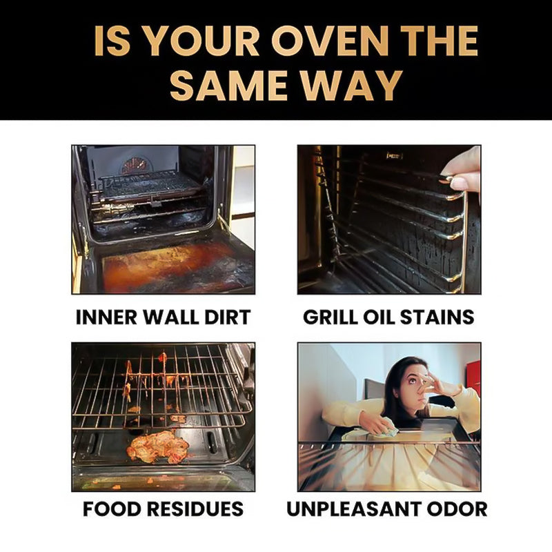 ✨ Get a REAL 50% OFF! 🔥 Oven & Grill Cleaning Spray