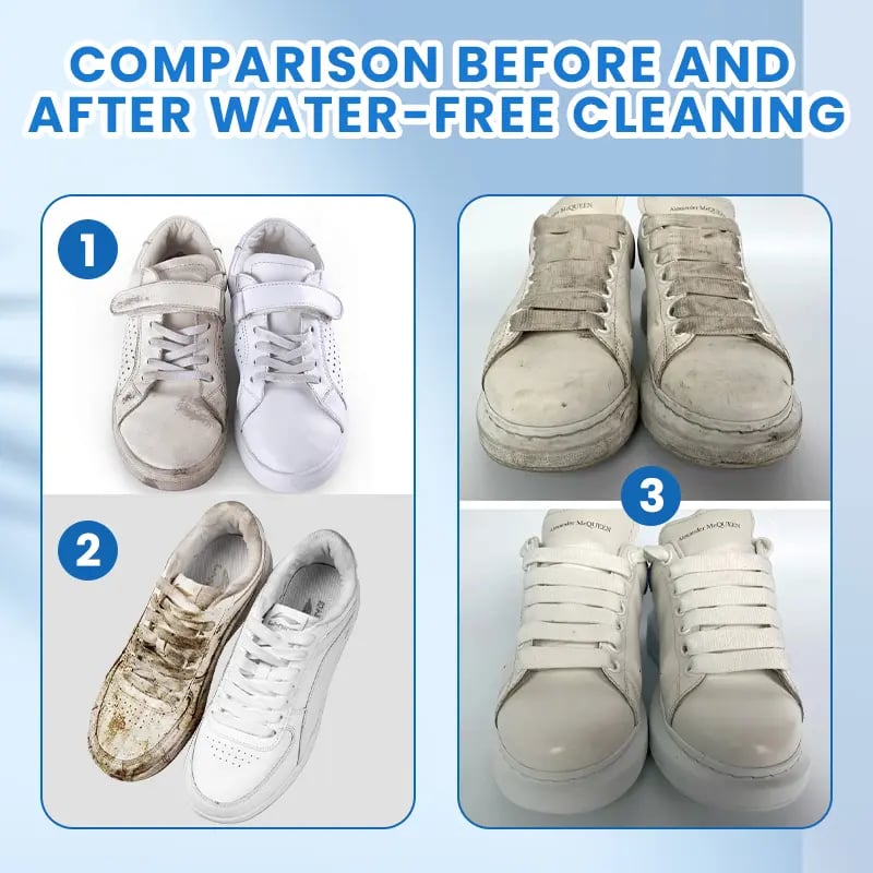 💥LAST DAY SALE 50% OFF⏰Buy 2 get 1 free✨❤️Multipurpose No-Wash White Shoe Cleaner Cream
