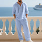⏳Time-Limited Special⏰Men's Hooded Casual Loose Top & Pants 2-Piece Set