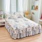 📢📢50% discount!! ⏰ 3-piece ruffled bed skirt set 🛏️