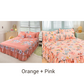 📢📢50% discount!! ⏰ 3-piece ruffled bed skirt set 🛏️