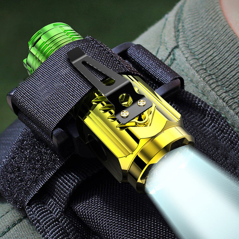 Portable Rechargeable Multifunction Flashlight