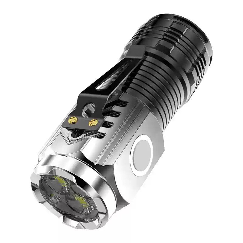 Portable Rechargeable Multifunction Flashlight