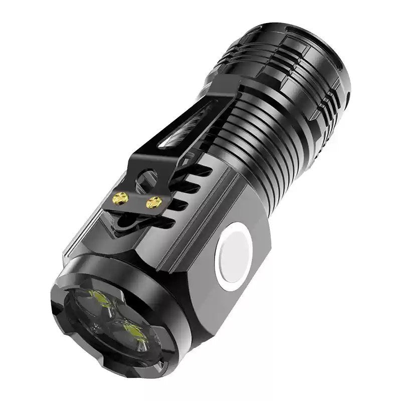 Portable Rechargeable Multifunction Flashlight