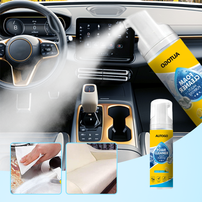📢📢Time-Limited Special Price: ￡11.99!!🚗Powerful & Multipurpose Car Interior Foam Cleaner