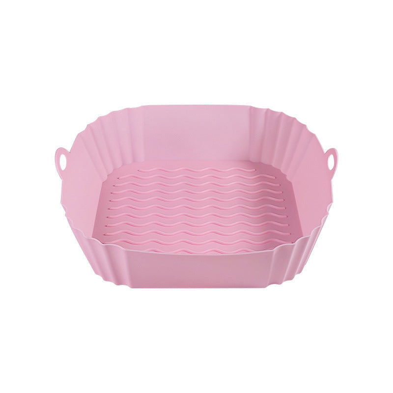 Bake & Crisp Instantly! Reusable Silicone Air Fryer Liner