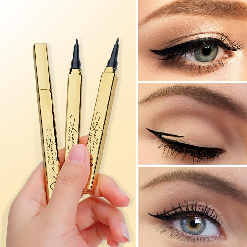 🔥🔥 BUY 2 GET 1 FREE  💫 Long-Lasting Waterproof Liquid Eyeliner Pen