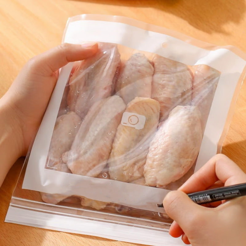 🔐 Members-Only Style Deal 💎Transparent Food-Grade Reinforced Double-Seal Bags