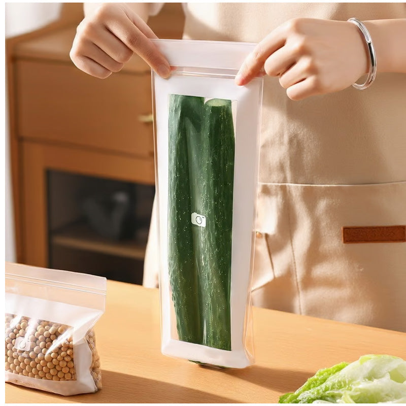 🔐 Members-Only Style Deal 💎Transparent Food-Grade Reinforced Double-Seal Bags