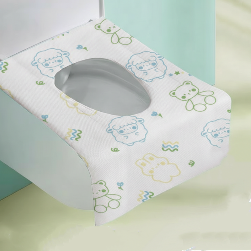 📢📢50% OFF !! ⏰Almost Gone-💥Disposable Waterproof Toilet Seat Covers Pack – Hygienic, Comfortable & Perfect for Travel & Public Restrooms 🧳