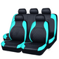 🎁🚗9-Piece Universal Fit Leather Car Seat Cover Set