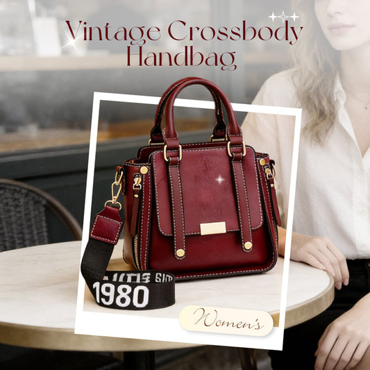 🔥New Arrivals✨Women's Vintage Crossbody Handbag with Adjustable Strap