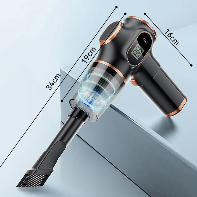 ✨ 4 in 1 High Power Cordless Car Vacuum Cleaner – Strong Suction, Long Battery Life & Versatile Attachments 🍃