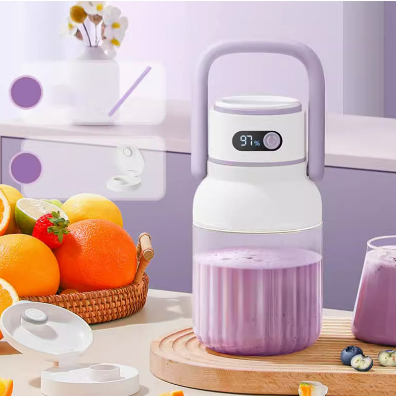 Multifunctional Large Capacity Cordless Rechargeable Blender