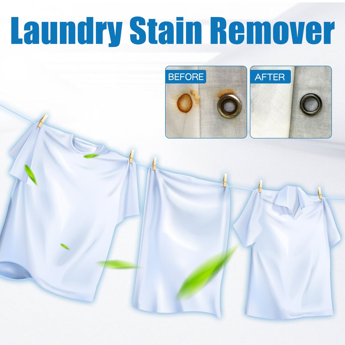 🏆 Last Day Special Price !!!! 🔥Buy 3 Get 2 Free🔥Powerful Laundry Stain Remover Spray