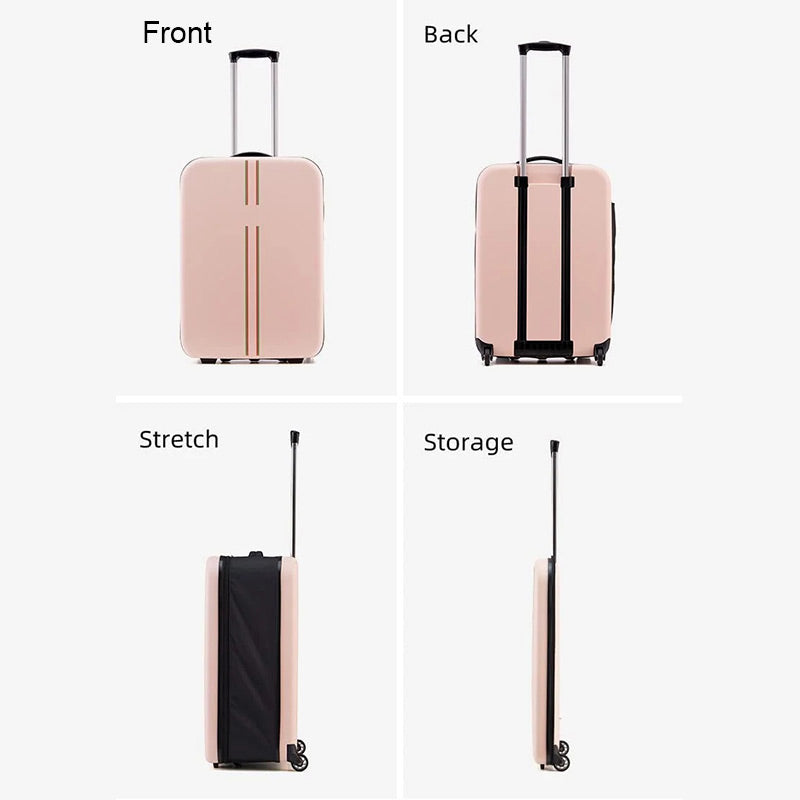 Collapsible Wheeled Carry-On Luggage
