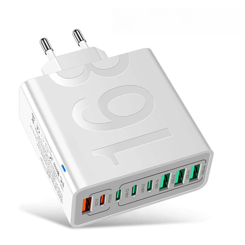 💎 50% OFF! 💎 Multi-Port 150W Fast Charging Hub – 8 USB Ports, Smart Chip Protection & Universal Plug Options – One Hub, All Your Devices ⚡🔌✨