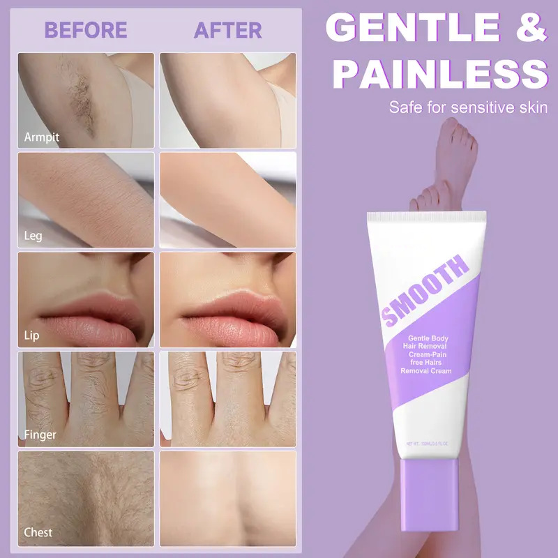 🔥Buy 2 Get 1 Free🔥Gentle Herbal Hair Removal Cream for Smooth Skin