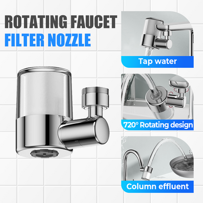 ⏰ Now only 50% off!🔥 NEW! 720° Swivel Faucet Filter Nozzle Set: Clean water and perfect spray in one! 💦✨