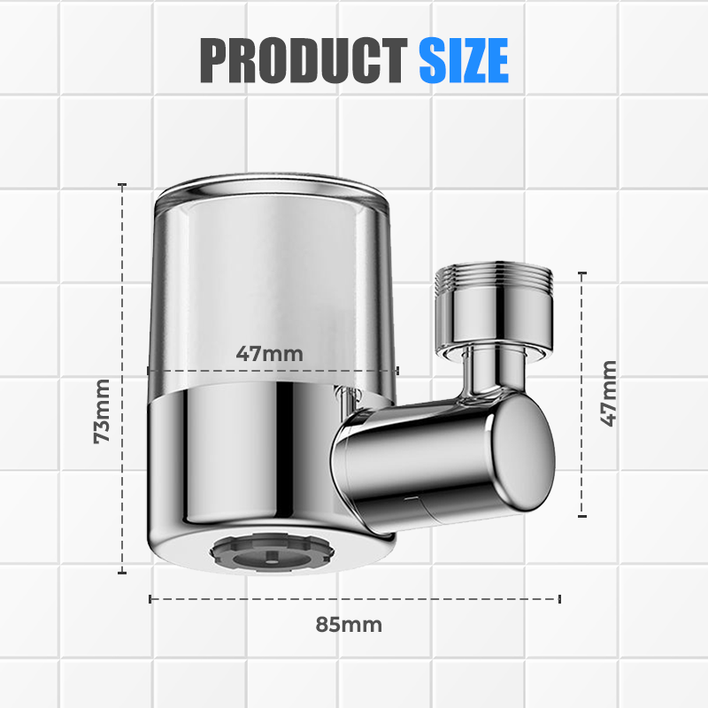 ⏰ Now only 50% off!🔥 NEW! 720° Swivel Faucet Filter Nozzle Set: Clean water and perfect spray in one! 💦✨