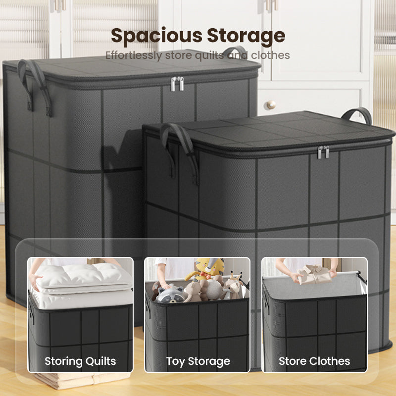 🧺56% OFF NOW！🛏️ Dust Cover Duvet and Bedding Storage – Large Capacity, Durable Non-Woven Fabric & Foldable Design 🌿