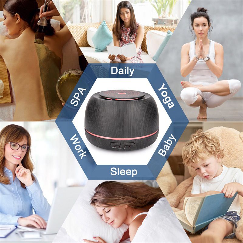 Essential Oil Diffuser Humidifier with Remote Control