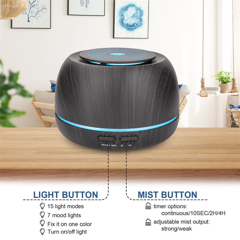 Essential Oil Diffuser Humidifier with Remote Control