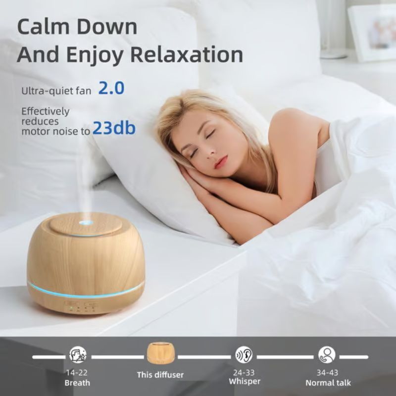 Essential Oil Diffuser Humidifier with Remote Control