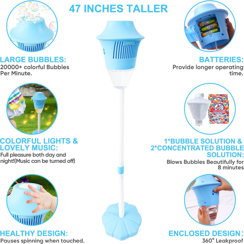 📢📢40% OFF !!!⏰Bubble Machine Stand